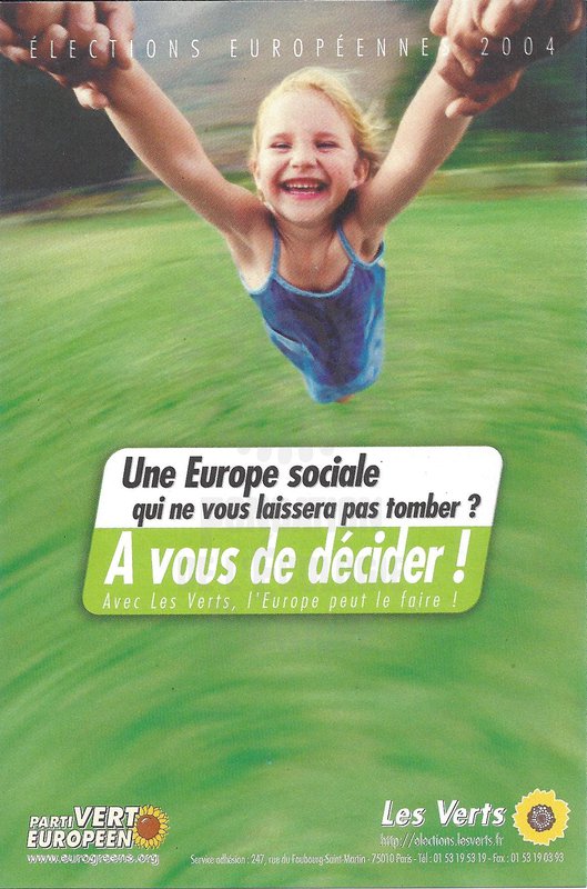 Une Europe sociale qui ne vous laissera pas tomber ? (européennes 2004)