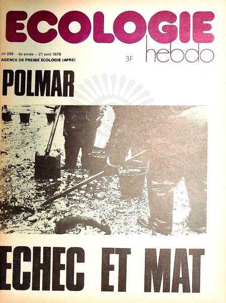 ECOLOGIE HEBDO N°288 (1978)