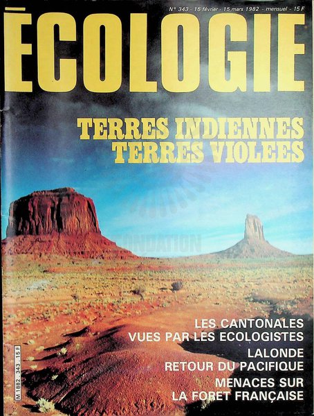 ECOLOGIE N°343 (1982)