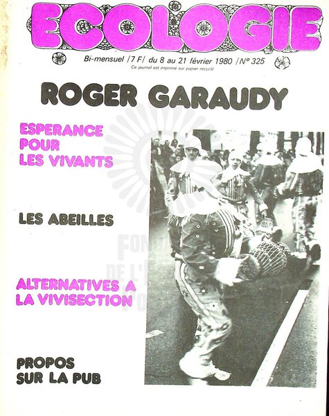 ECOLOGIE N°325 (1980)