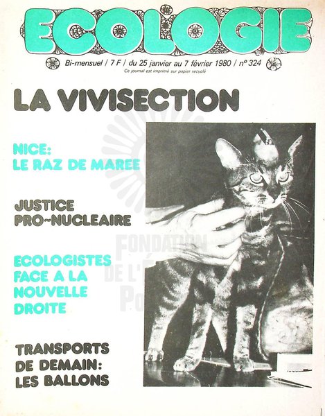 ECOLOGIE N°324 (1980)