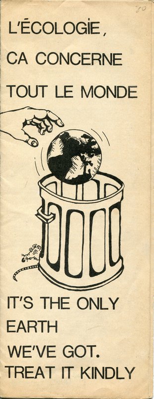 L'écologie, ça concerne tout le monde (ca. 1980)