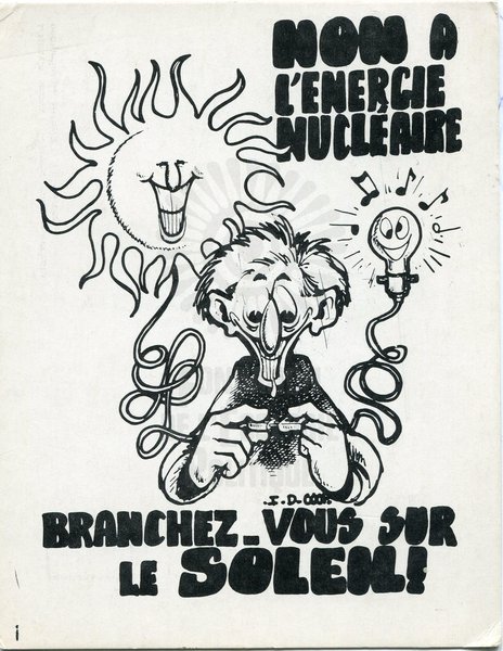 NON A L’ÉNERGIE NUCLÉAIRE (ca. 1970)
