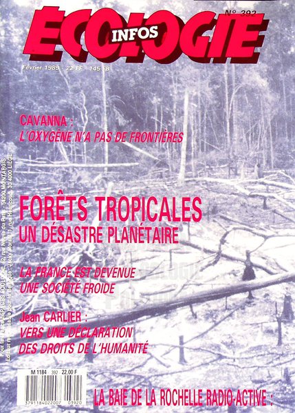 ECOLOGIE INFOS N°392 (1989)