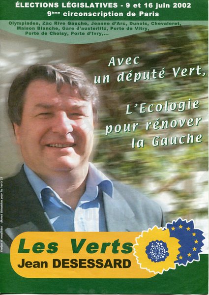Jean DESESSARD (législatives 2002)