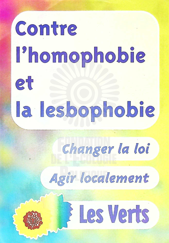 Contre l'homophobie et la lesbophobie