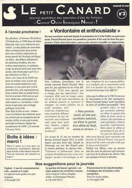 Le petit canard n°3 (2012)