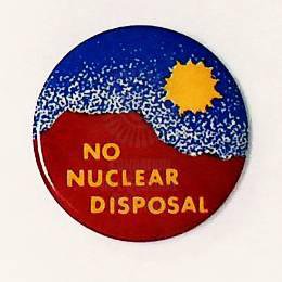 No nuclear disposal [S.D.]