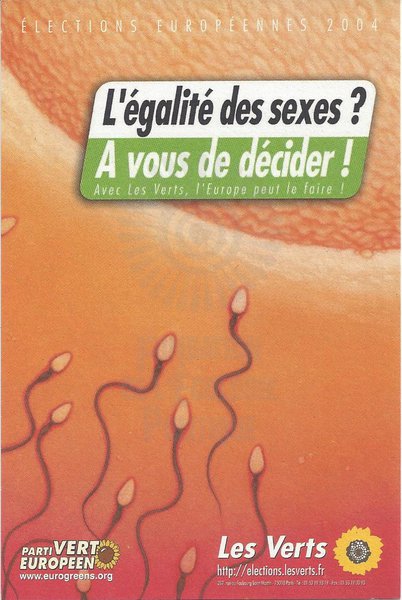 L’égalité des sexes ? A vous de décider ! (européennes 2004)