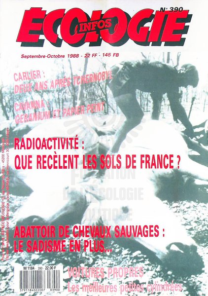 ECOLOGIE INFOS N°390 (1988)