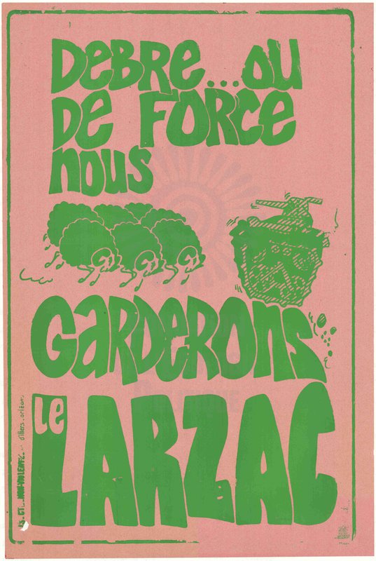 NOUS GARDERONS LE LARZAC [1970]