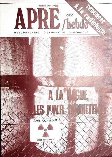 APRE HEBDO N°213 (1976)