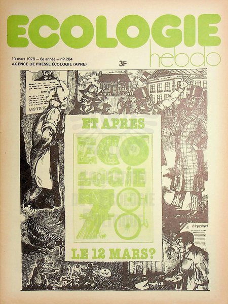 ECOLOGIE HEBDO N°284 (1978)