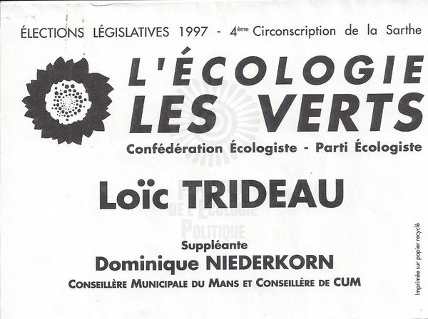 Loïc TRIDEAU (législatives 1997)
