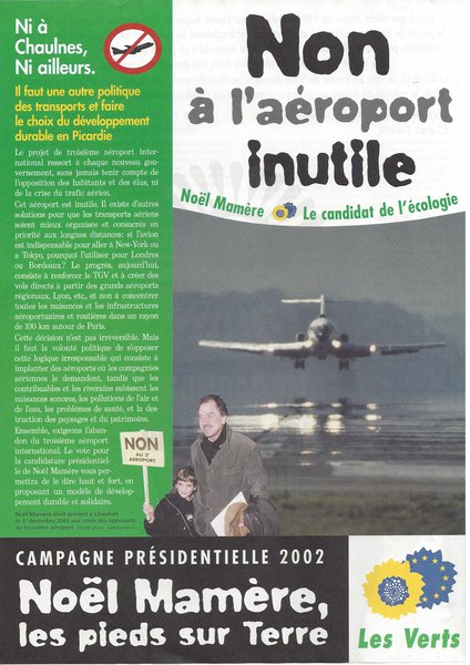 Non à l'aéropport inutile (présidentielle 2002)