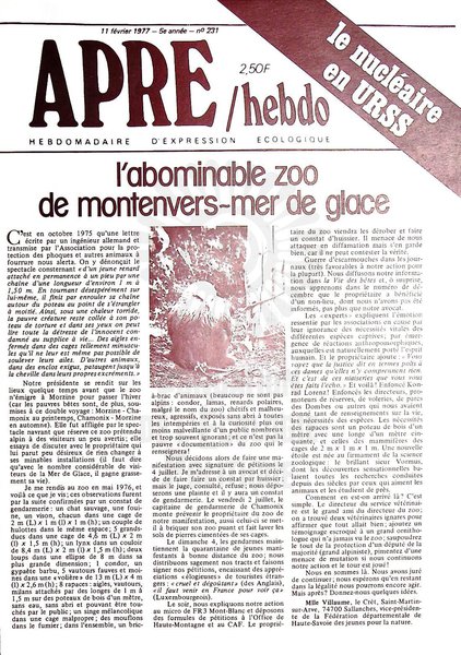 APRE HEBDO N°231 (1977)