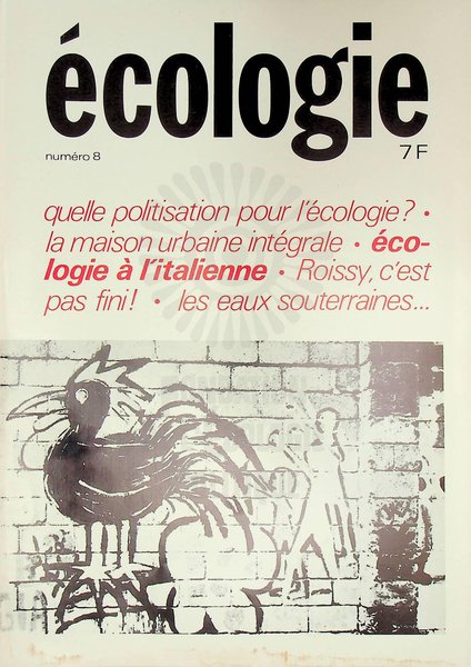 ECOLOGIE N°8 (1976)