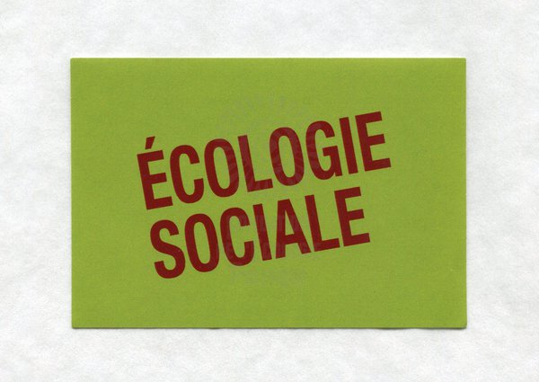 ÉCOLOGIE SOCIALE (2017)