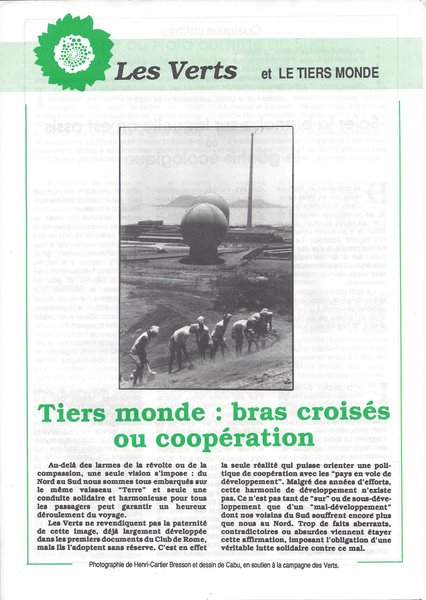 Les Verts et les transports (1989)