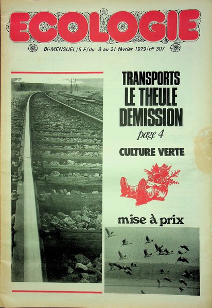 ECOLOGIE N°307 (1979)