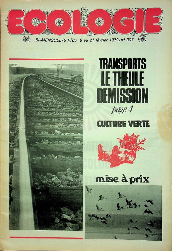 ECOLOGIE N°307 (1979)