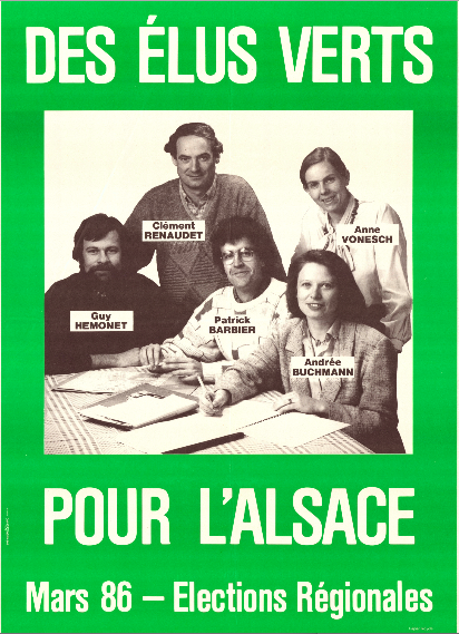 Des élus pour l'Alsace (régionales 1986)
