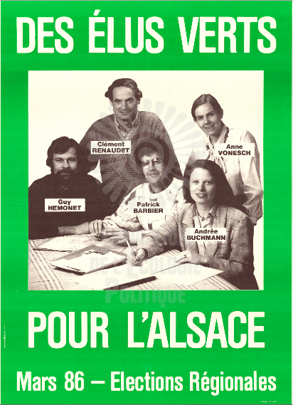 Des élus pour l'Alsace (régionales 1986)