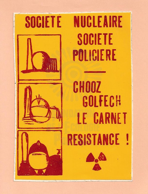 SOCIÉTÉ NUCLÉAIRE SOCIÉTÉ POLICIÈRE [ca. 1980]