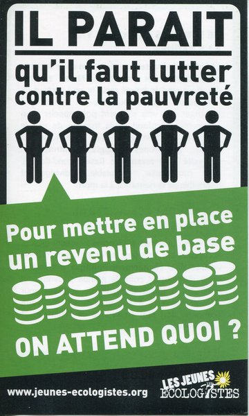 IL PARAIT qu’il faut lutter contre la pauvreté (2015-2016)