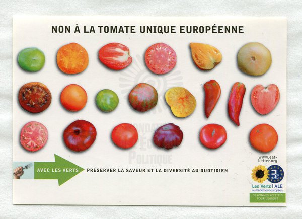 NON À LA TOMATE UNIQUE EUROPÉENNE (2003)