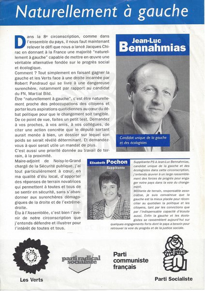 Jean-Luc Bennahmias (législatives 1997)