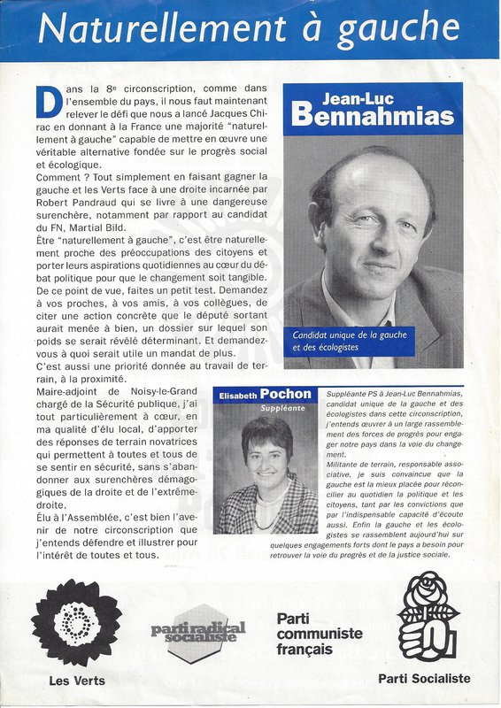 Jean-Luc Bennahmias (législatives 1997)