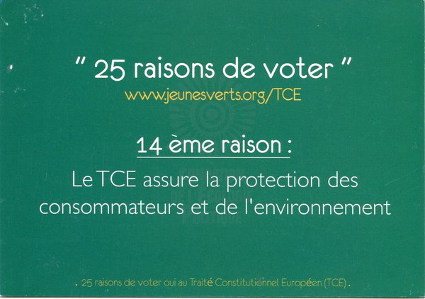 « 25 raisons de voter » (2005)