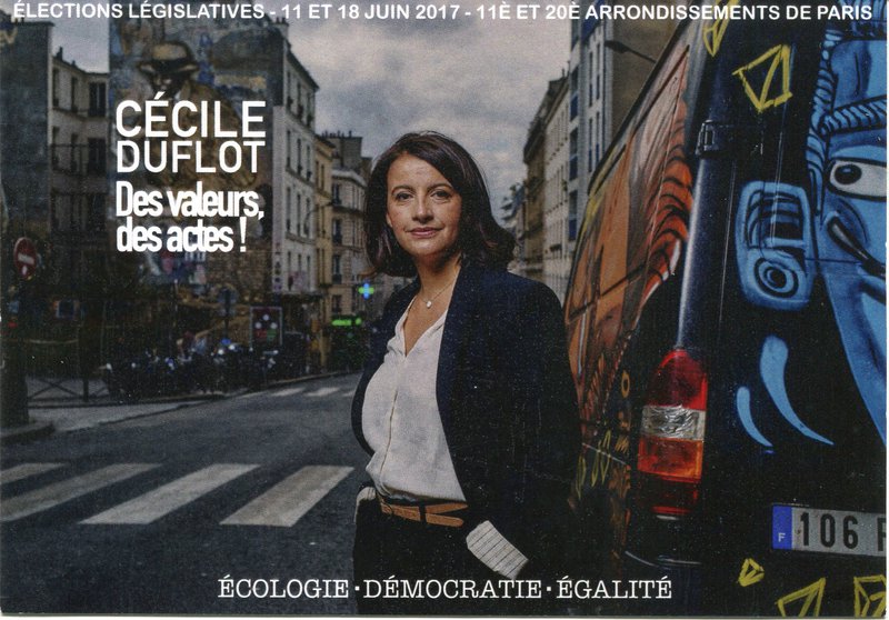 Cécile DUFLOT (législatives 2017)