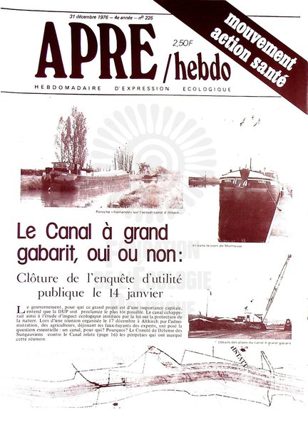 APRE HEBDO N°225 (1976)