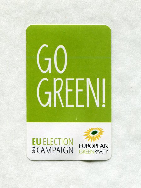 GO GREEN! (européennes 2014)