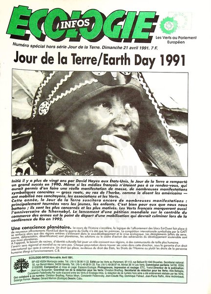 ECOLOGIE NUMERO 11 HORS SERIE (1991)