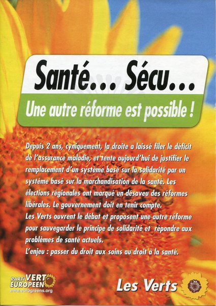 Santé...Sécu… (européennes 2004)