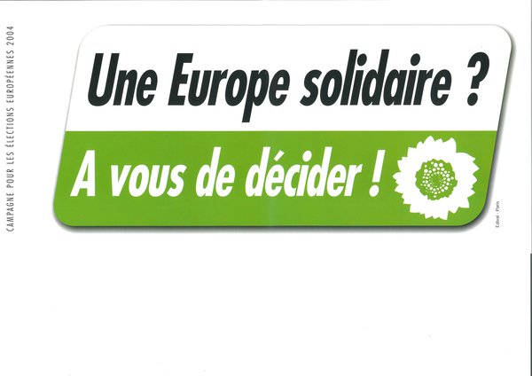 Une Europe solidaire ? (européennes 2004)