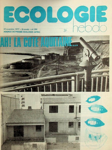 ECOLOGIE HEBDO N°266 (1977)