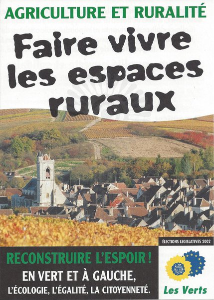 Faire vivre les espaces ruraux (présidentielle 2002)