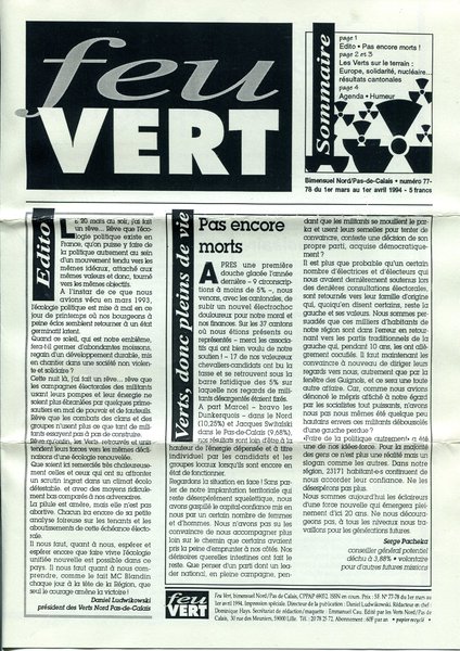 Feu vert n°77 (1994)