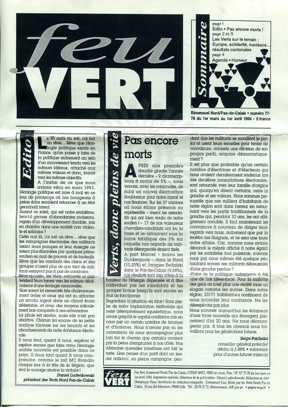 Feu vert n°77 (1994)